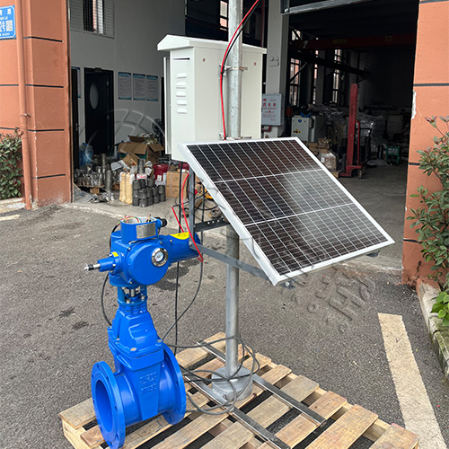 佛冈皓久 Z945X-16Q免布线太阳能电动闸阀 农业灌溉 支持远程智能控制